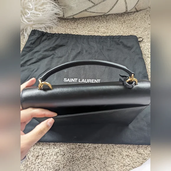 YSL sunset medium top handle bag - Picture 9 of 16